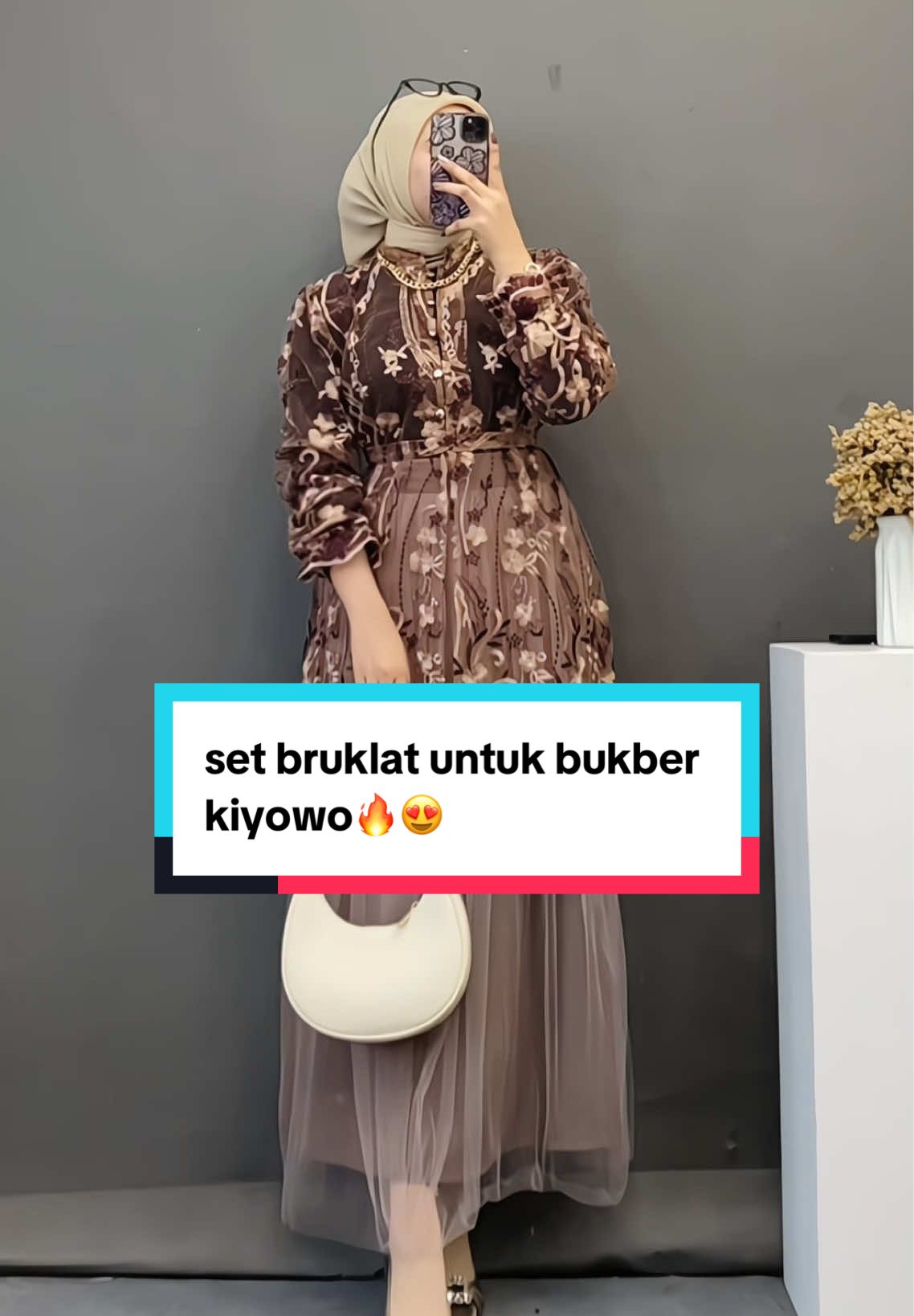 set bruklat ready stock cocok buat bukber😍🔥‼️#RamadanDiTikTok #gamislebaran #ramadanekstraseru #foryoupage #ootdfashion #trending #ootdfashion #ayucitrahijab 