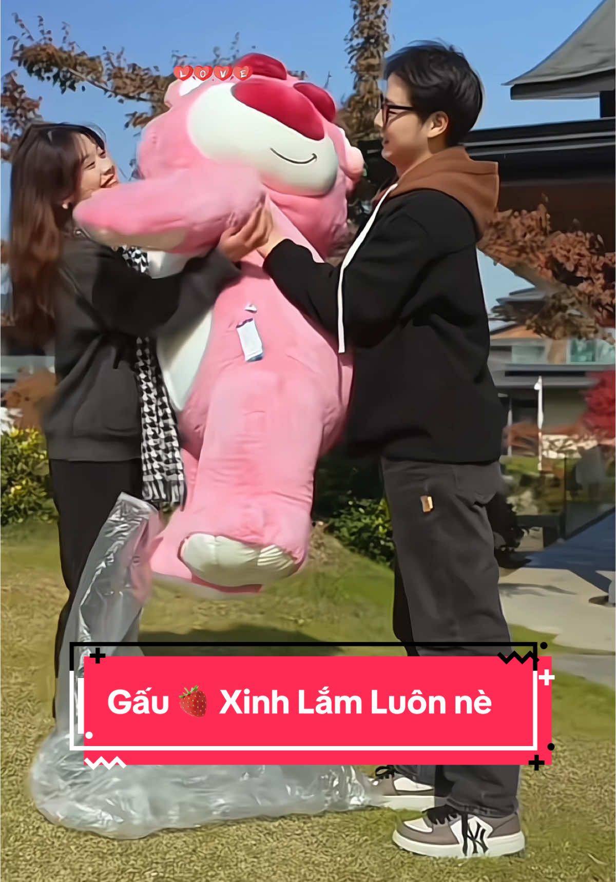 Gấu 🍓 Xinh quá 🥰🥰#trangmegau #gaubong #gaubongcaocap #gaubongquatang #gaudau #gaudaulotso #fyp #foryou #viral #dexuat #xuhuong 