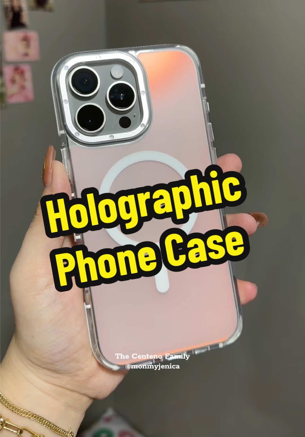 Finally may stocks na!! Ang ganda tlaga ng phonecase na to! #holographicphonecase #phonecase #shockproofcase #iphonecase #gadgetaccessories #TikTokShop 