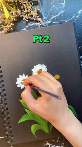 ✨My Black Diary✨ Brush Stroke Painting✨ Prettiest flowers 🌺   #acrylicpainting #trendingreels #reelsviral #trending #art #floralart #shorts #asmr #creative #viral #painting #paintingtechniques #Prettiestflowers #creatorinsights #tiktokcreator 