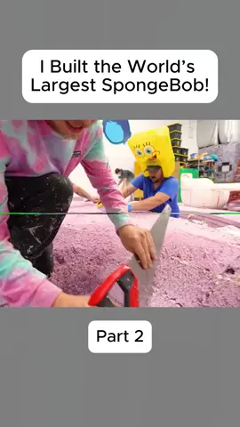 I Built the World's Largest SpongeBob!