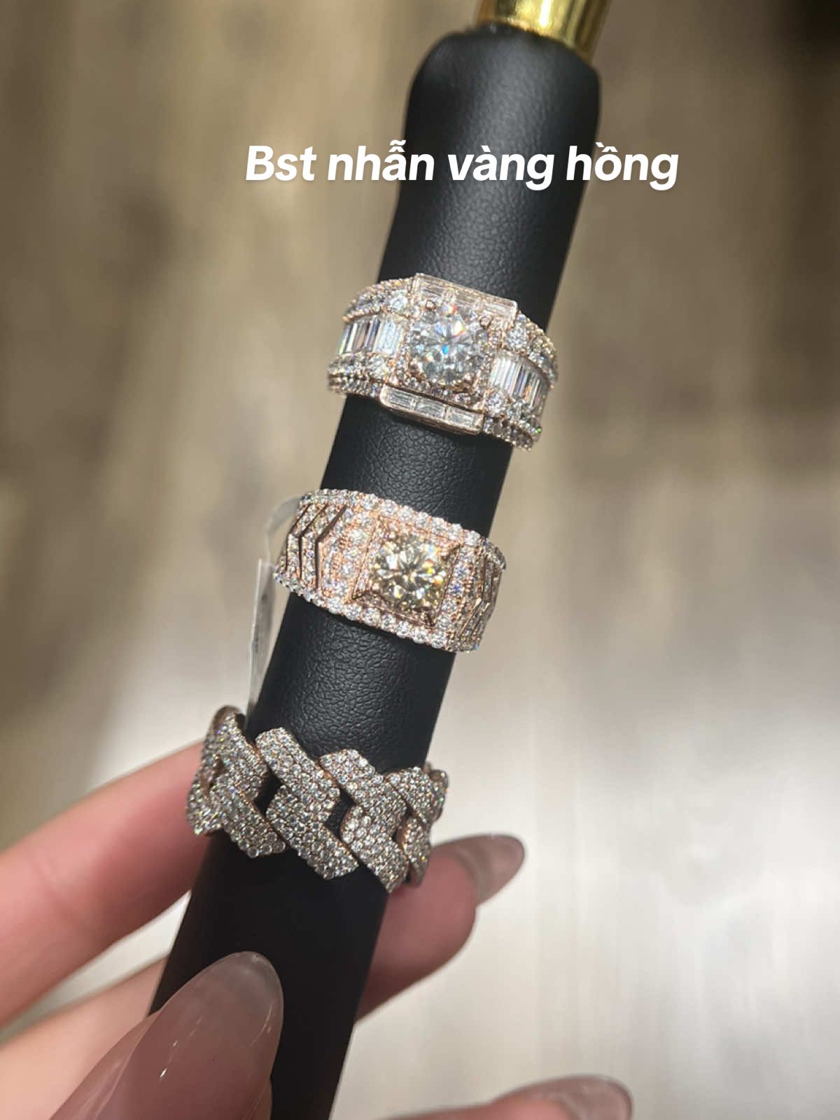 Các anh zai thích kiểu dáng nào vậy😗😗 inb e báo giá #viral #flypシ #LearnOnTikTok #trending #xuhuong #moissanite #phútínjewelry 