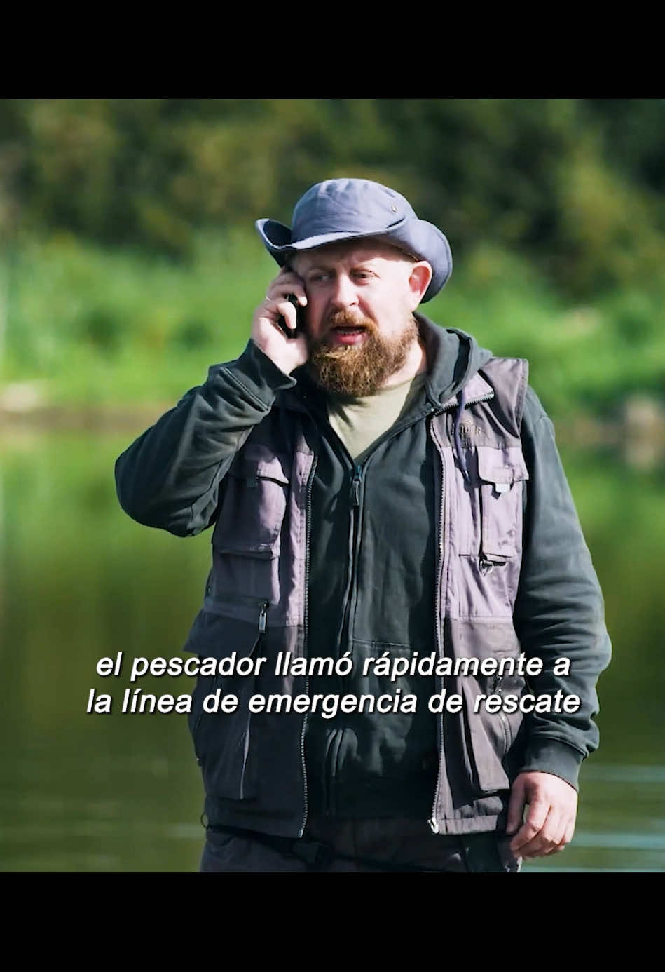 Este hombre se quedó atrapado mientras pescaba#fyp #fouryou #tiktok 