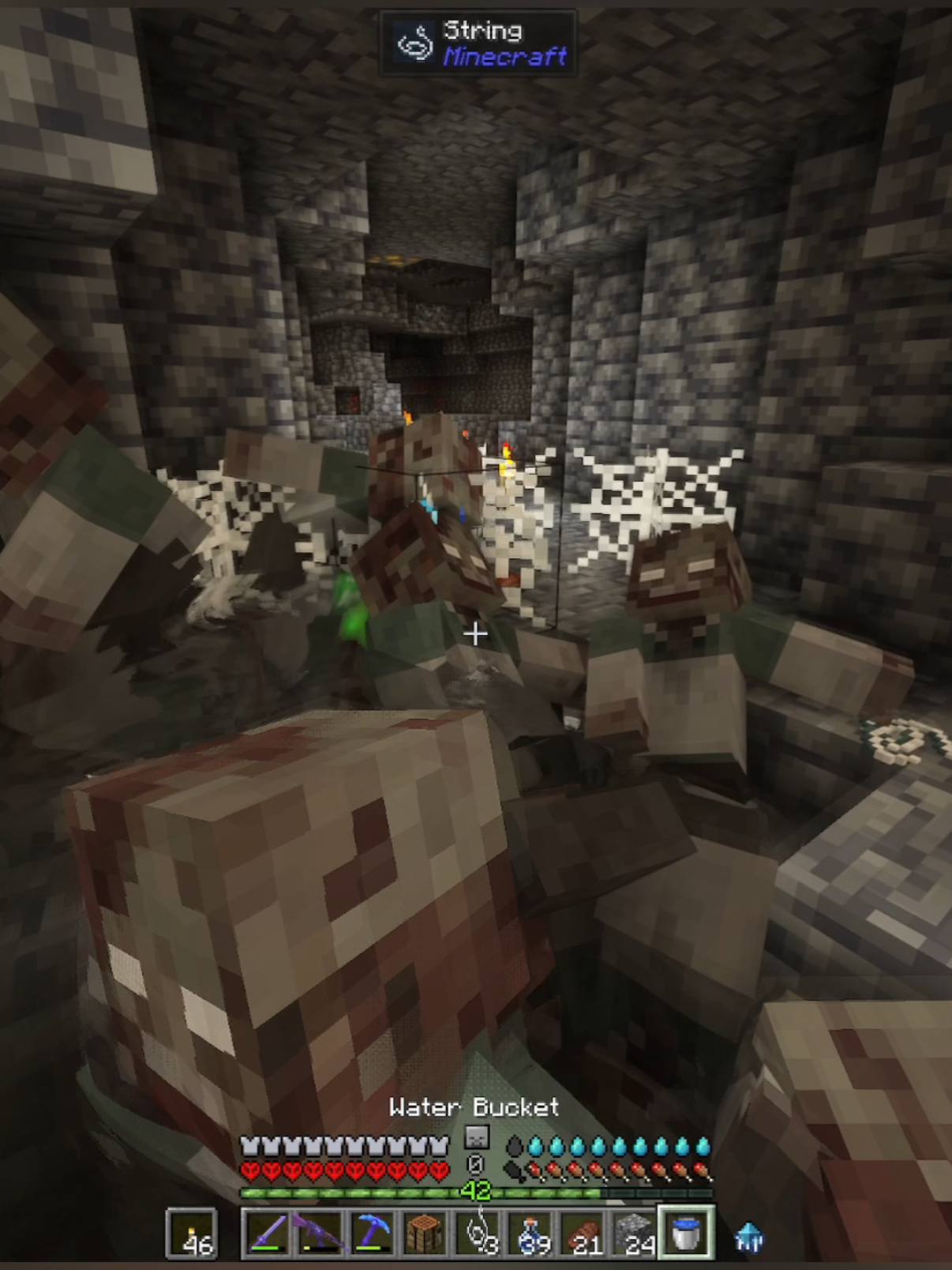 cave Zombies #Minecraft 