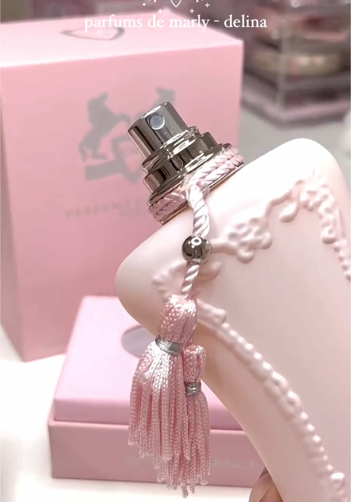 Chai nước hoa nguyện dùng cả đời 🥹💖 Parfums de Marly Delina EDP lưu hương 8-12h, toả hương 2m trở lên  #reviewnuochoa #nuochoa #nuochoanu #unboxing #delinaperfume #delina #perfume 