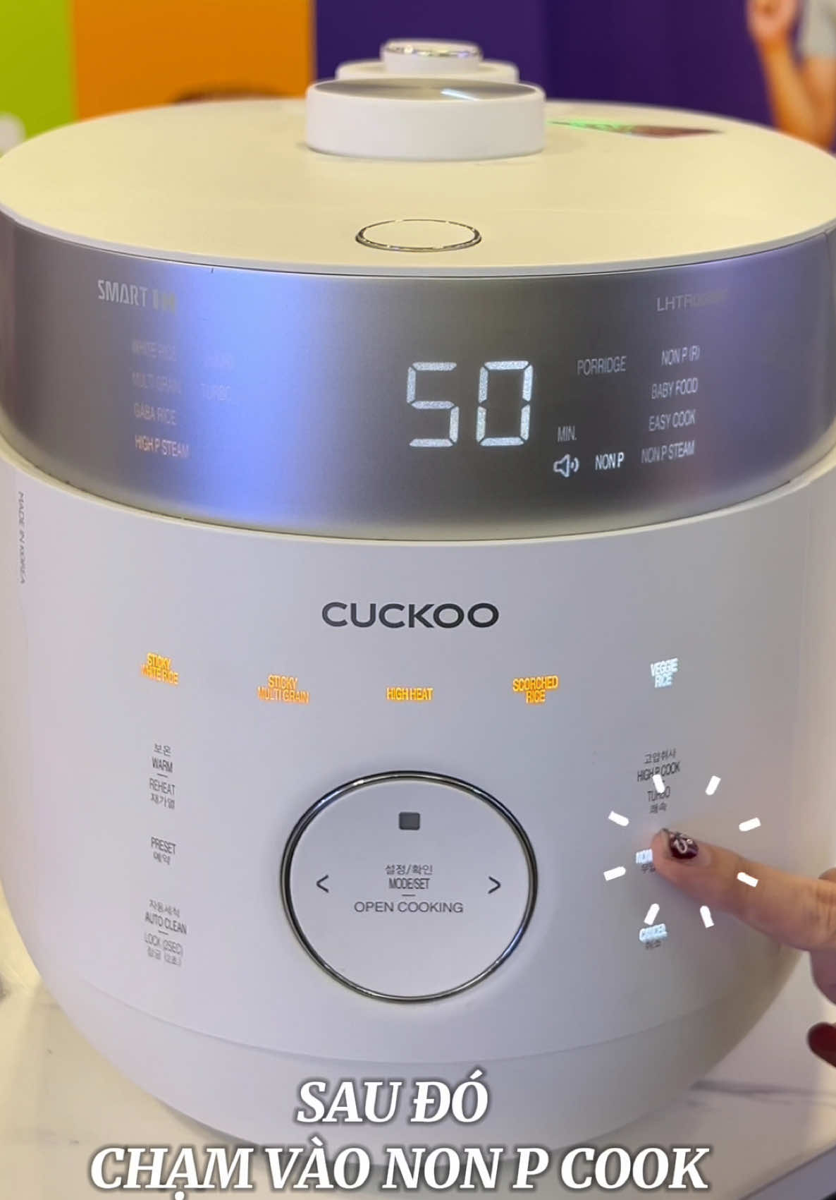 NẤU CHÁO TRÊN NỒI CAO TẦN CUCKOO SẼ NHƯ THẾ NÀO ??? 🤔  ##noicomcuckoo #xuhuongtiktok 