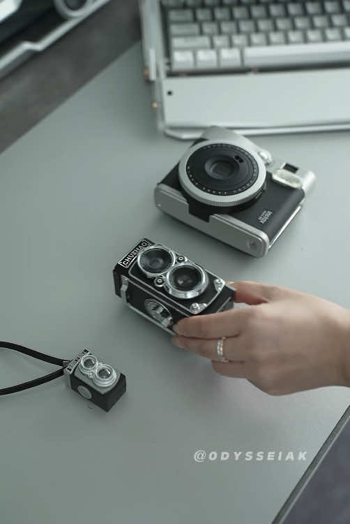 This small retro camera  #retrocamera #minicamera #toycamera #giftidea #portable #lifemoments #camera #toys 