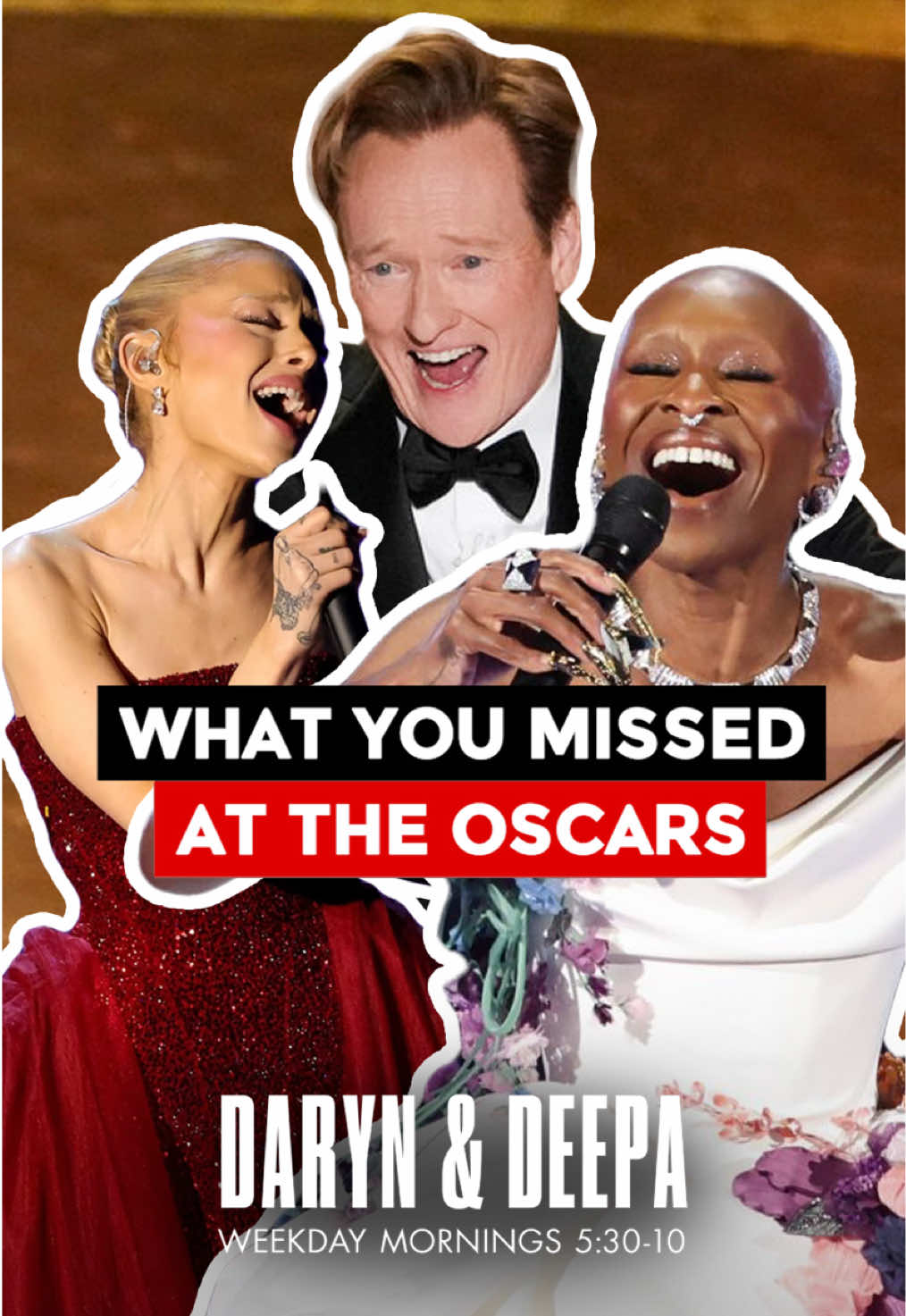 The Oscar’s had ENERGY this year! 🤩 What was your favourite part? @Daryn Jones @Deepa Prashad @Leah Abrahams  #theoscars #oscars #arianagrande #conan 