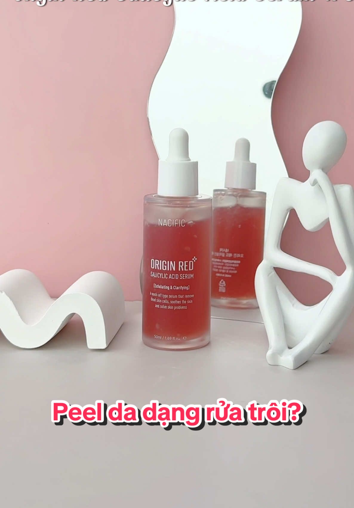 Dùng peel da dạng rửa trôi sẽ như thế nào…. #skincare #serum #damun #nacific 