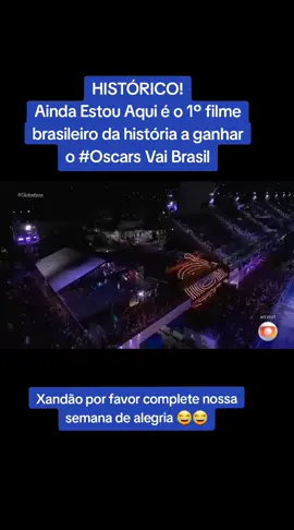 #Oscar2025 #AindaEstouAqui #VivaOcinemabrasileiro #FilmeBrasileiroNoOscar #CineB #FernandaTorres #SemAnistia #sapucai 