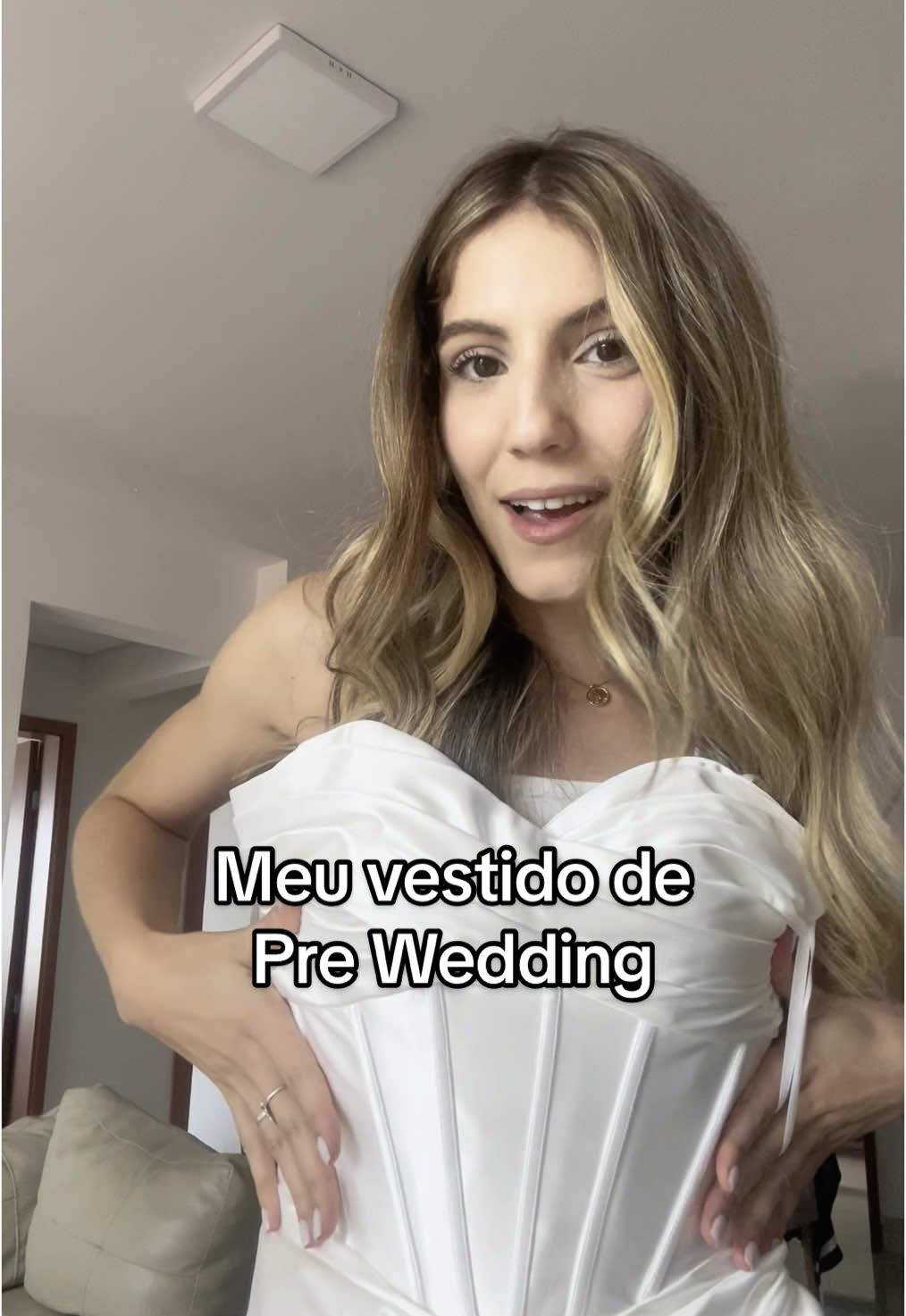 LINDO DEMAIS ID: 43144691 O LINK DIRETO TÁ NA MINHA BIO 🥰🥰 #fyp #foryoupage #casamento #prewedding #weddingdress #vestidoprewedding #shein 