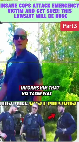 Insane Cops Attack Emergency Victim and GET SUED! This Lawsuit Will Be HUGE #part3 #cops #copsoftiktok #police #policeofficer #lawenforcementcommunity #viral #flypシ #usa_tiktok #lawsuit #foryoupage 