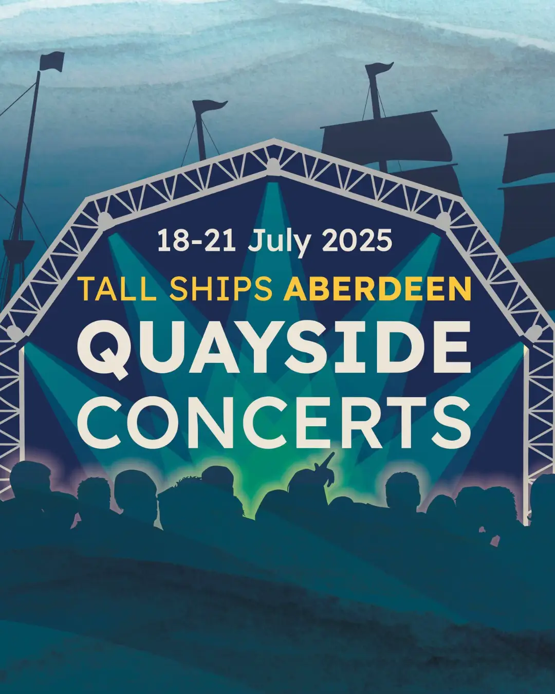 We’re excited to announce the Quayside Concerts headliners for The Tall Ships Races Aberdeen 2025! Get ready to set sail for four nights of unforgettable music and festival vibes! The Line-Up: ⚓ @Deacon Blue – Friday, July 18 ⚓ @Ministry of Sound Classical – Saturday, July 19 ⚓ @Tide Lines & @calumbowie (FREE GIG!) – Sunday, July 20 ⚓ @Kaiser Chiefs – Monday, July 21 🎟 Tickets go on sale Wednesday, March 5 at 9 AM – don’t let this opportunity sail by! @Aberdeen Inspired @Aberdeen City Council  #tallshipsaberdeen #quaysideconcerts #tsr2025 