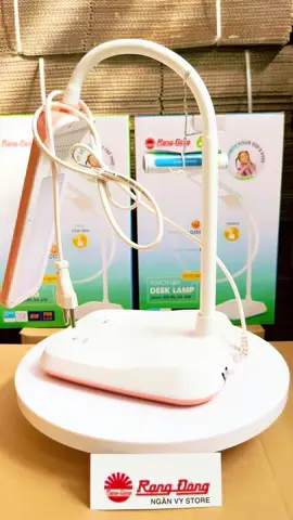 Đèn bàn cảm ứng RL-36 chính hãng Rạng Đông: 3 mức cường độ sáng, 4 màu ánh sáng trắng, vàng, vàng nhạt,… #nganvy #rl36 #denban #denbancamung #rangdong #denhoc #baovemat