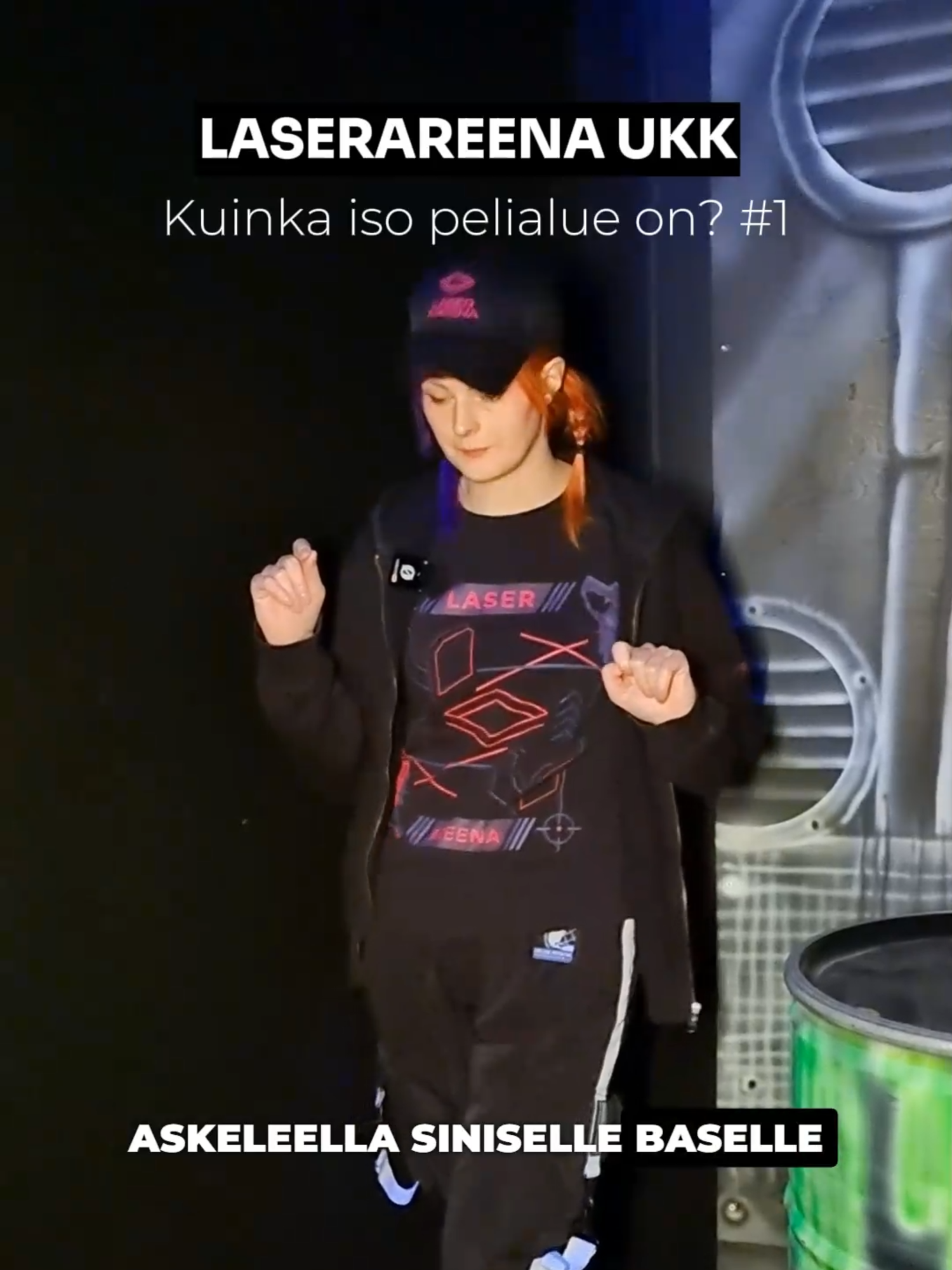 UKK part 20: Kuinka iso pelialue on? #1 🗺️ Tää stoori ei ihan taitu yhteen videoon, joten tästä tulossa vähän lisää videoita alueen esittelyn muodossa. Ja niitäkin useampi, kun iso paikka kyseessä. Mikä kohta pelialueelta tsekataan ekana? 🤩 #laserareena #laserseikkailu #laserpeli #lasertag #helsinki #seikkailu #laserareenaukk #ukk #suomitiktok