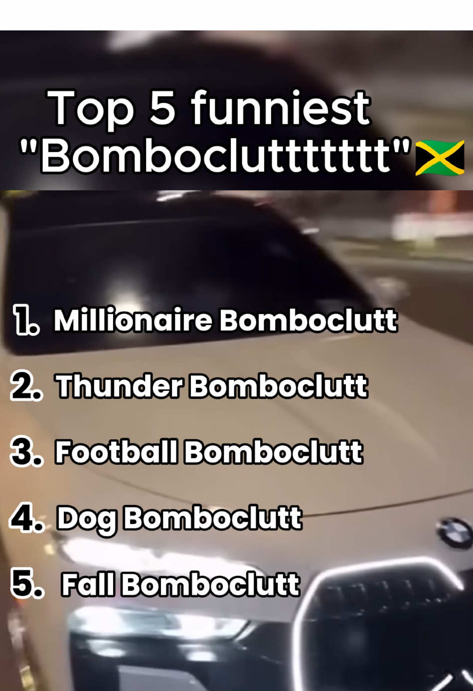 Top 5 best Bombaclat Clips #ranking #top5 #Jamaica #bomboclaat #bomboclat  #memestiktok #memes #viral #fyp #music #funnyvideos😂 #funnycompilation #bestof 