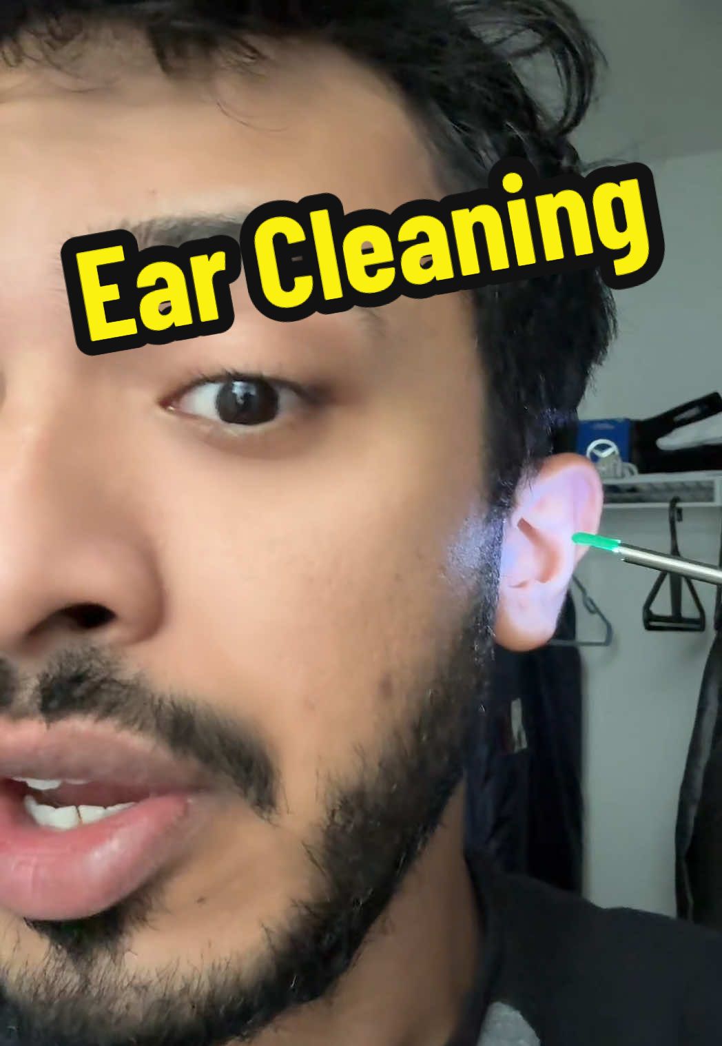 If you’re having some hearing problems, maybe you should try cleaning your ears #earclening #cleaning #earwaxremoval #earwax #new #fyp 