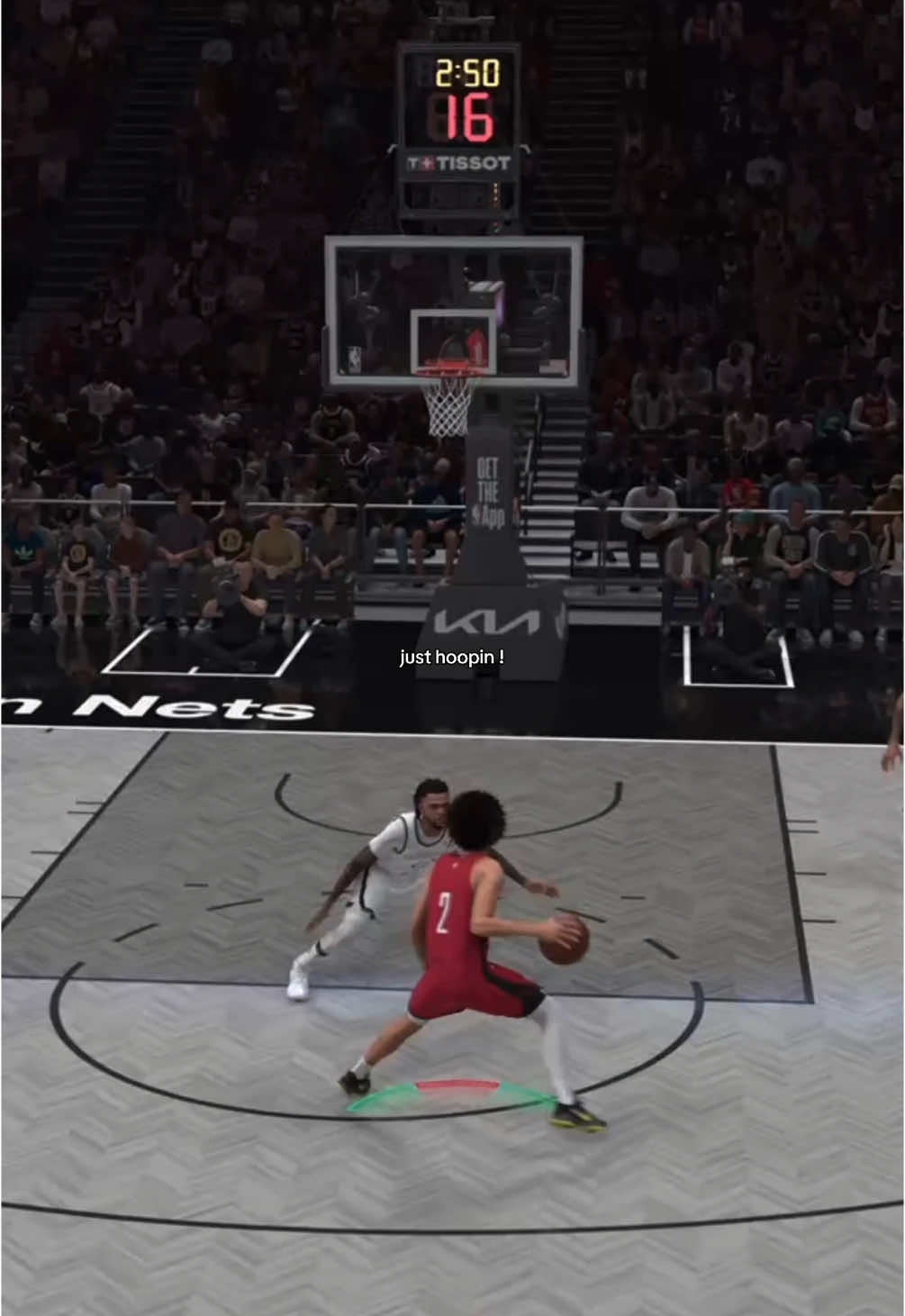 just hoopin ! #nba2k #nba2k25 