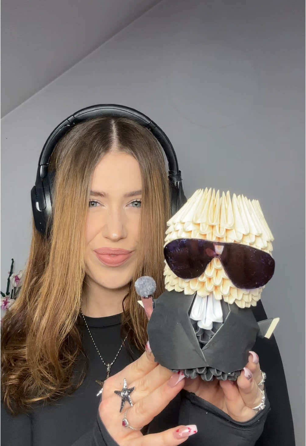 Pitbull z origami! 🕶️🤍 #DIY #pitbull #origami #gift #tutorial 