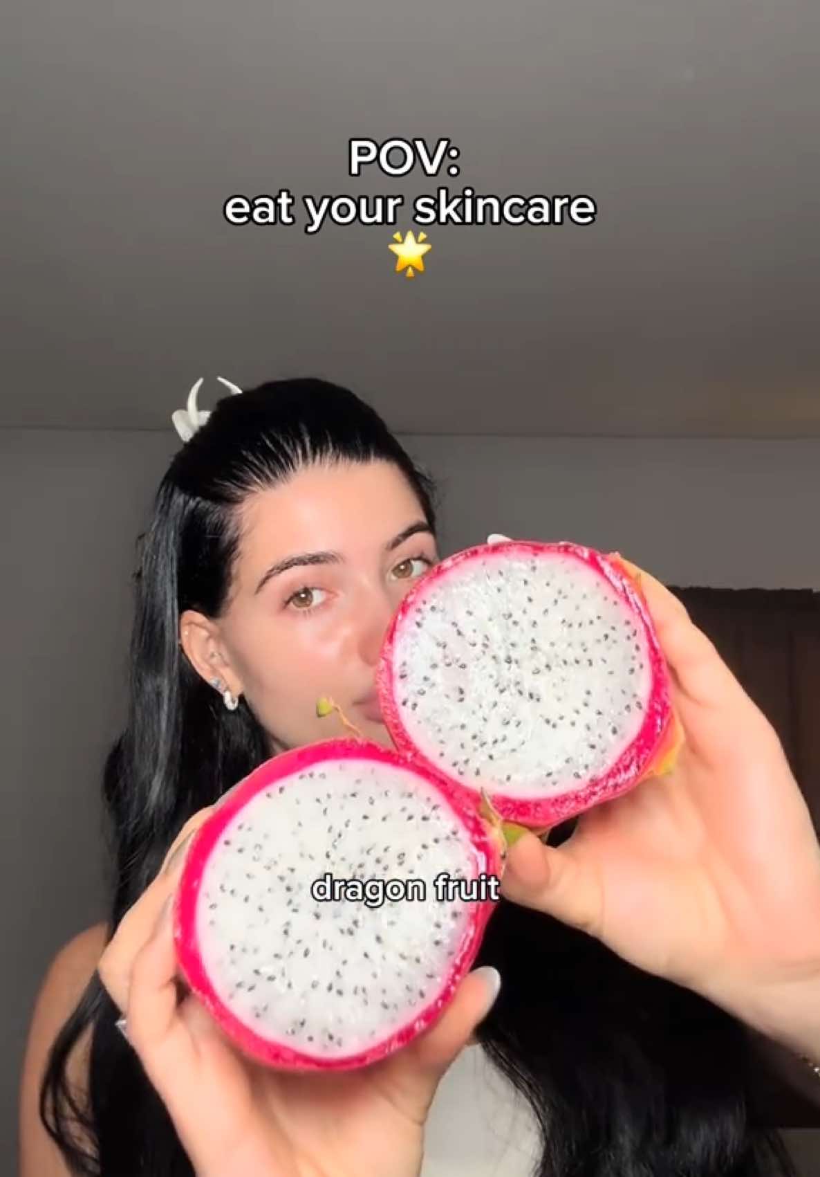 Eating your skincare = ✨✨✨ #glassskin #fyp #skintok #healthyfood #guthealth #skincaretips #skincare #acnetreatment #acne 
