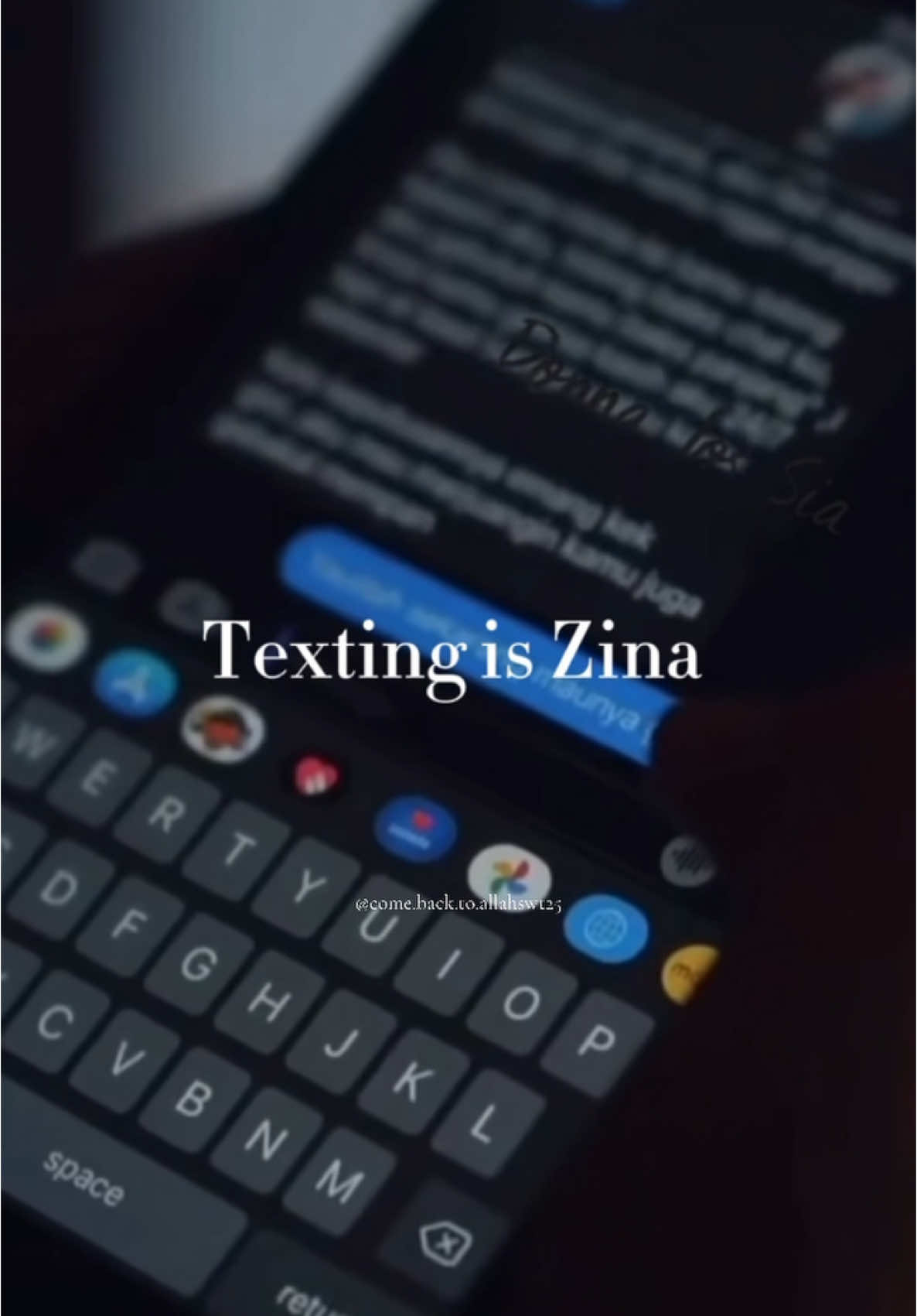 Zina 💔#viralvideos #muslim #islam #zina #couple #viral #viral_video_tiktok #fyp #haram #halallove #texting #CapCut 