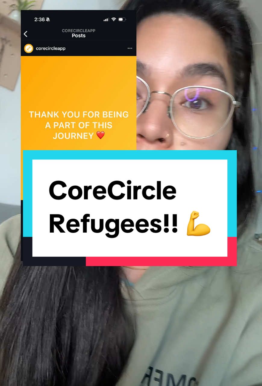 Hey CoreCircle refugees 👋 if you are looking for a FREE workout tracking and community app, I would love to invite you to RYSE  RYSE is FREE and available on iOS and Android  You can create unlimited custom exercises & routines and we track all kinds of workout stats for you.  #corecircle #GymTok #girlswholift #lifttok 