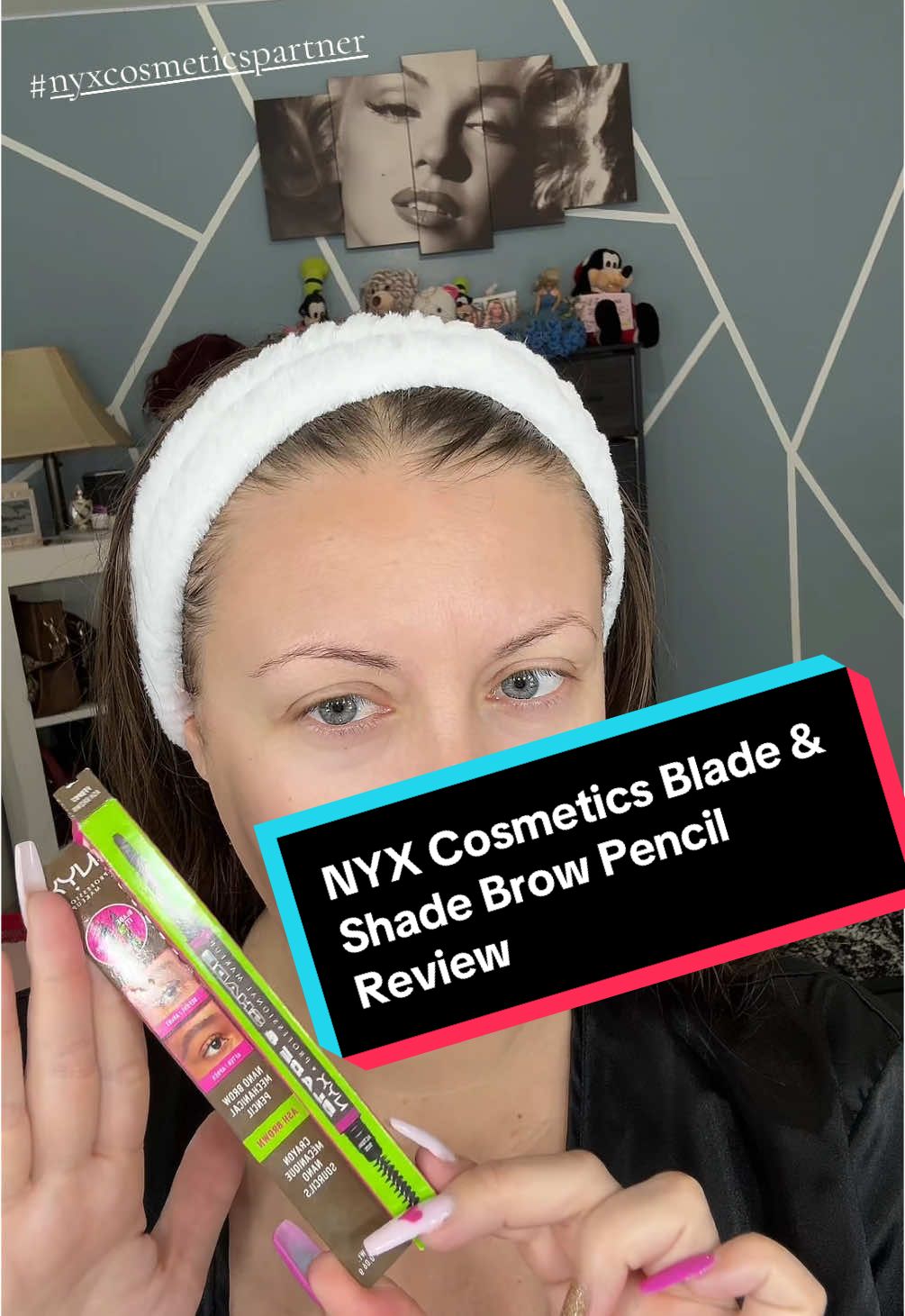 The Blade & Shade Brow Pencil BY @NYX Professional Makeup is an IMMEDIATELY Yes for me 😍 #nyxcosmeticspartner #nyxcosmeticsbrows #bladeandshade #browpencil #browtutorial #firstimpressionsmakeup #nyxcosmetics 