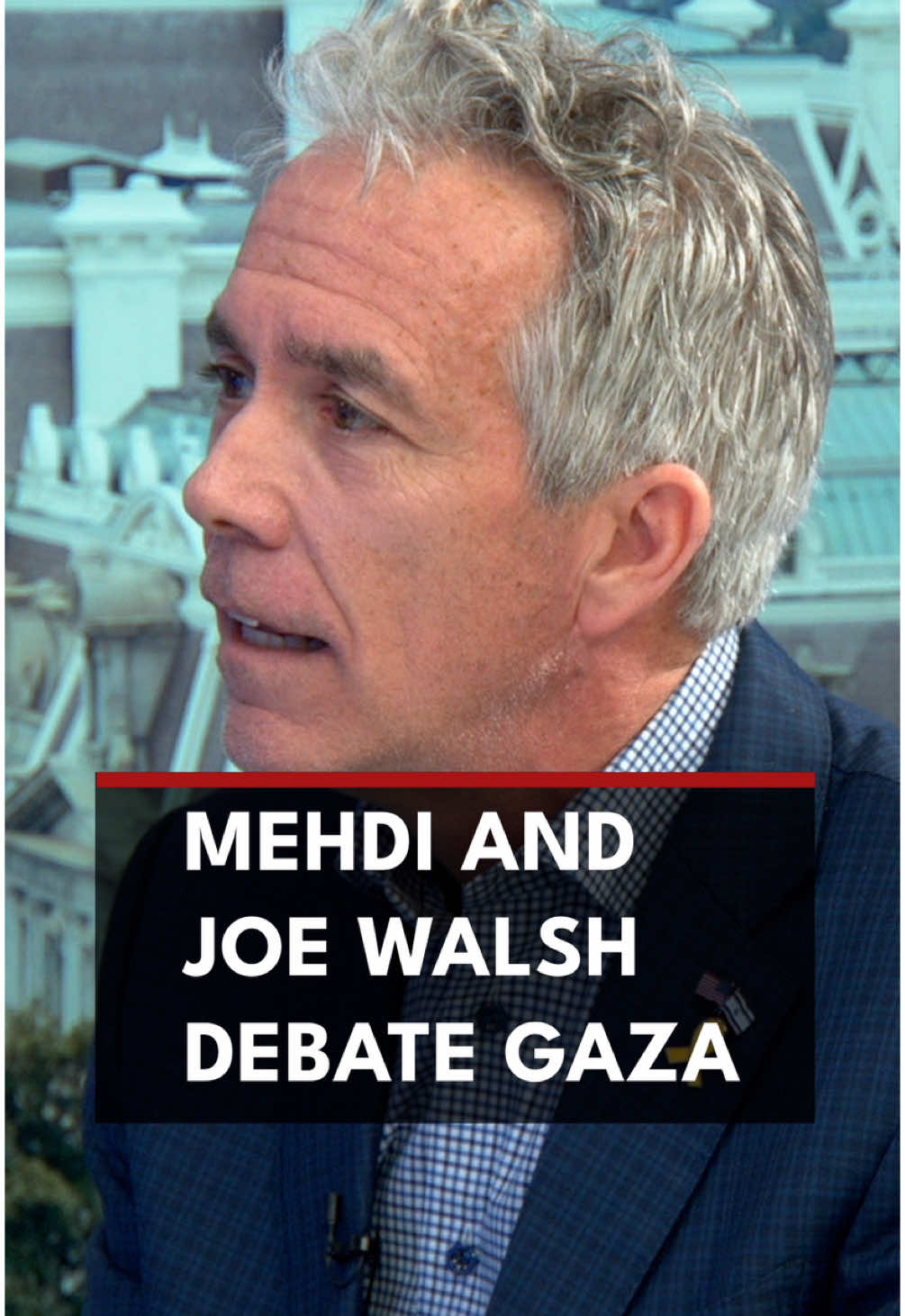 Joe Walsh: If Israel wanted to exterminate the Palestinian people, they could have done it in three months. Mehdi: That's the worst argument you've ever made in all the time. Mehdi and former Republican Congressman Joe Walsh debate Gaza. Watch the full video—tap the link in bio.