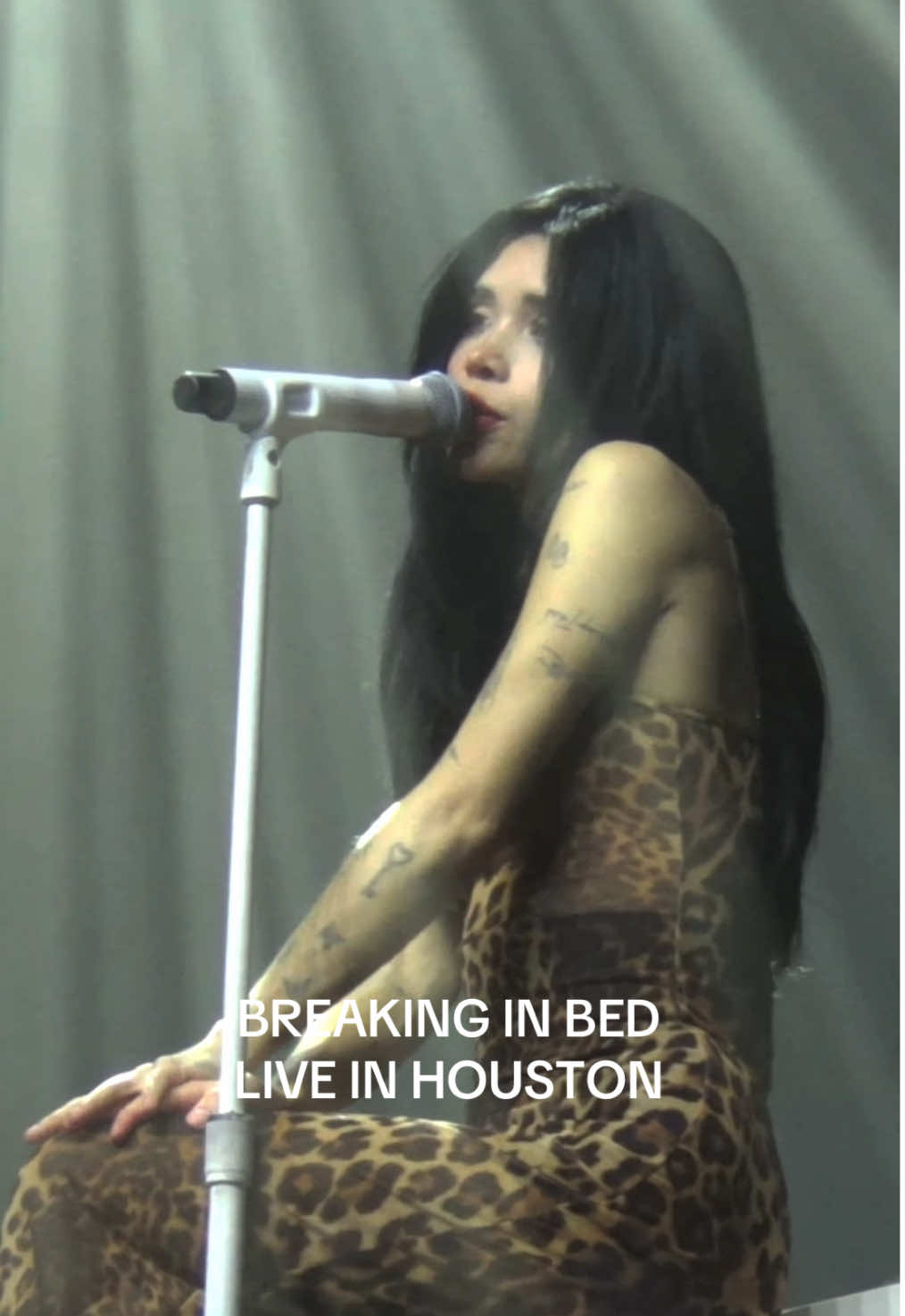 I’LL NEVER LOVE AGAIN #nessaabarrett #fyp #OnTour #nessa 