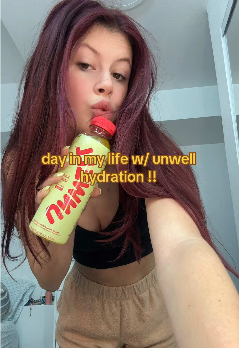 ABSOLUTELY LOVE THE NEW @Unwell Hydration !! perfect timing for spring break! get yours @target !! @unwell @All Roads Travel #unwellhydrationambassador #unwell #springbreak #DIML #dayinmylife #fyp