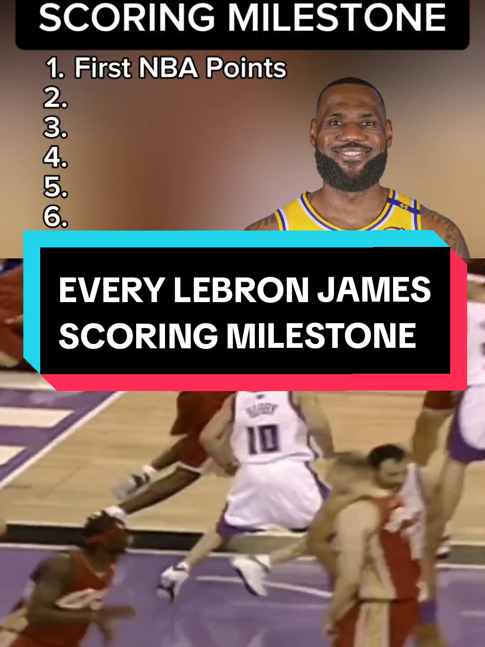 50k incoming 👀. Every Lebron James scoring milestone from his career.  #NBA #lebronjames #lebron50k #lebronedit #goat #lebronpoints