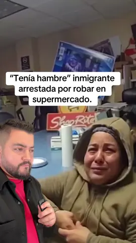 “Tenía hambre” inmigrante arrestada por robar en supermercado. La hondureña dijo a la policía que vivía en la calle junto a su esposo. #greenscreenvideo 