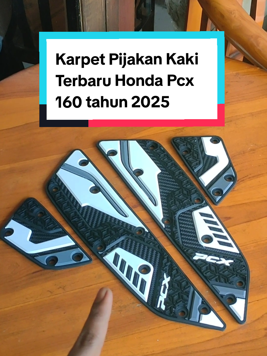 Karpet Pijakan kaki terbaru honda pcx 160 tahun 2025 bahan karett premium tebal...  #karpetpijakankaki #karpetpcx160 #pcx2025 #karpetmotor 