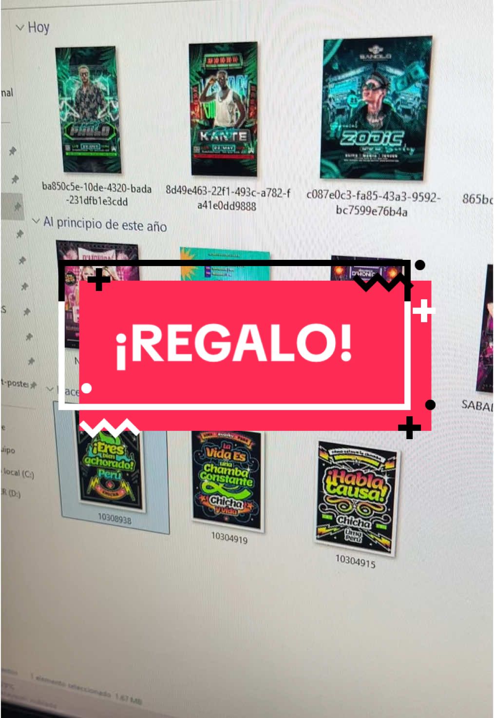 -REGALO FLYERS Y CARTELES CHICHA 🔥 #discoteca #flyer #regalo #gratis #flyerdesign #freepik #premium 