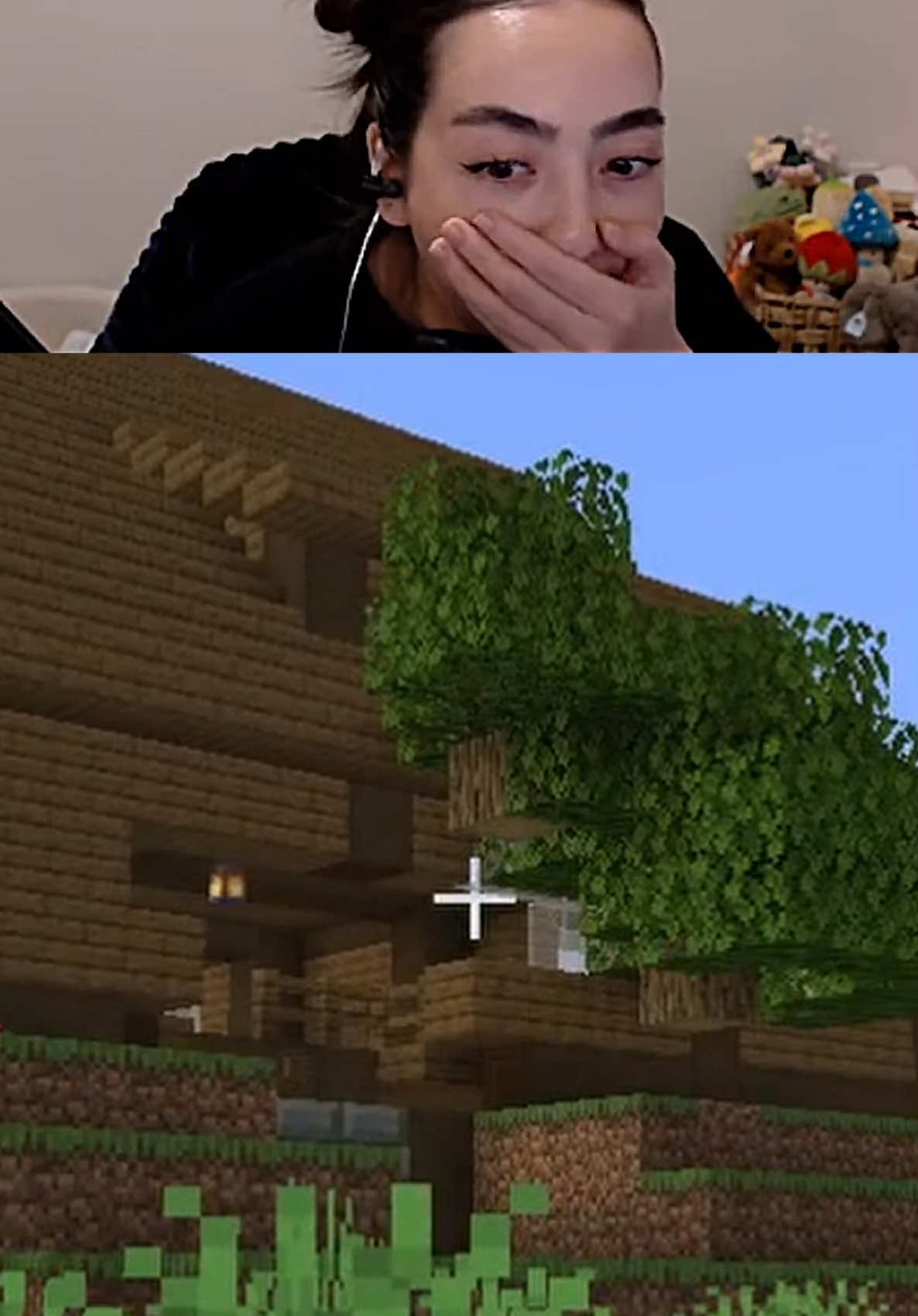 It wasn’t my fault… #twitch #Minecraft #sakurashymko