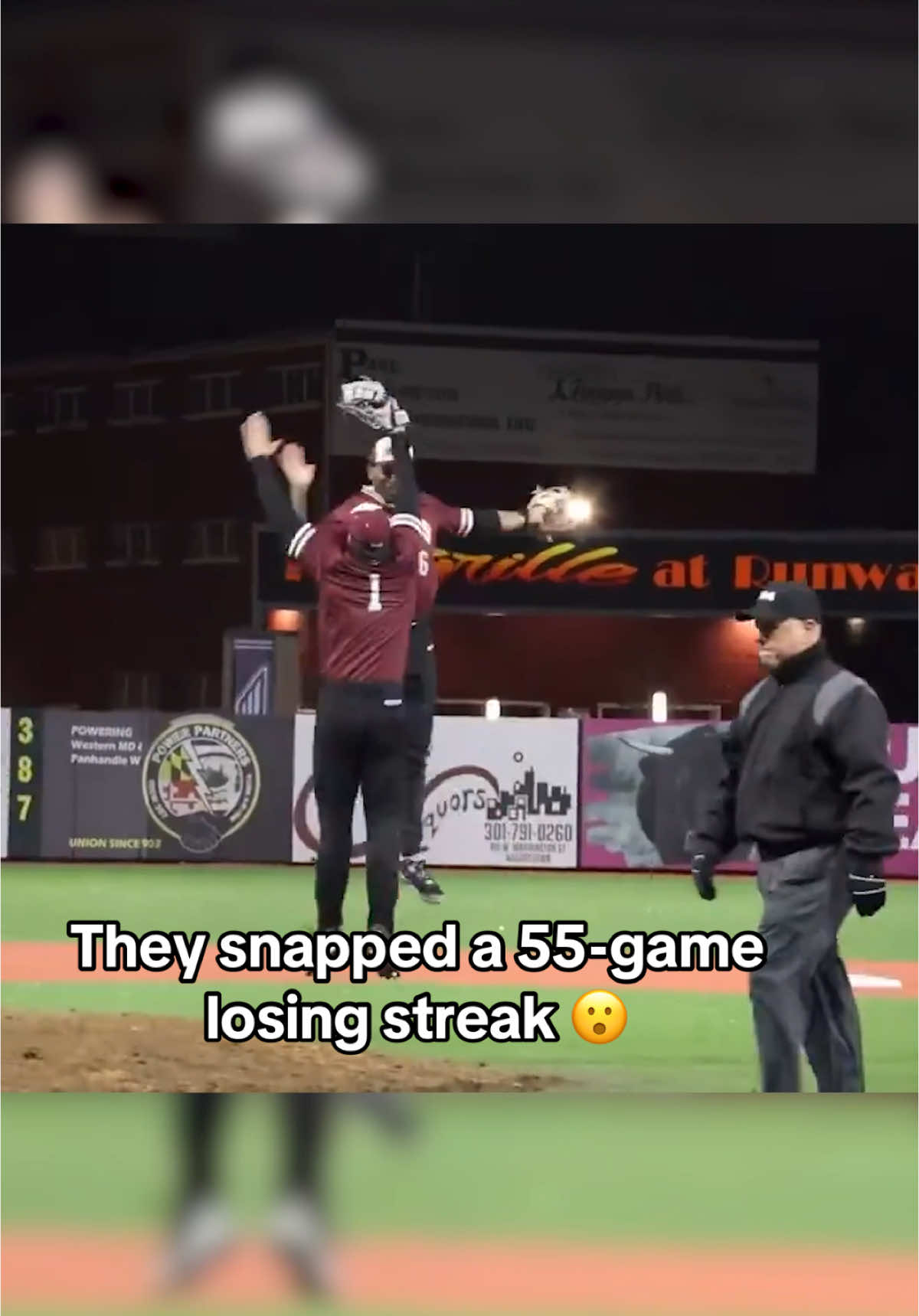 (via UMESHawkBase/X) #collegebaseball #baseball #streak #highlight 