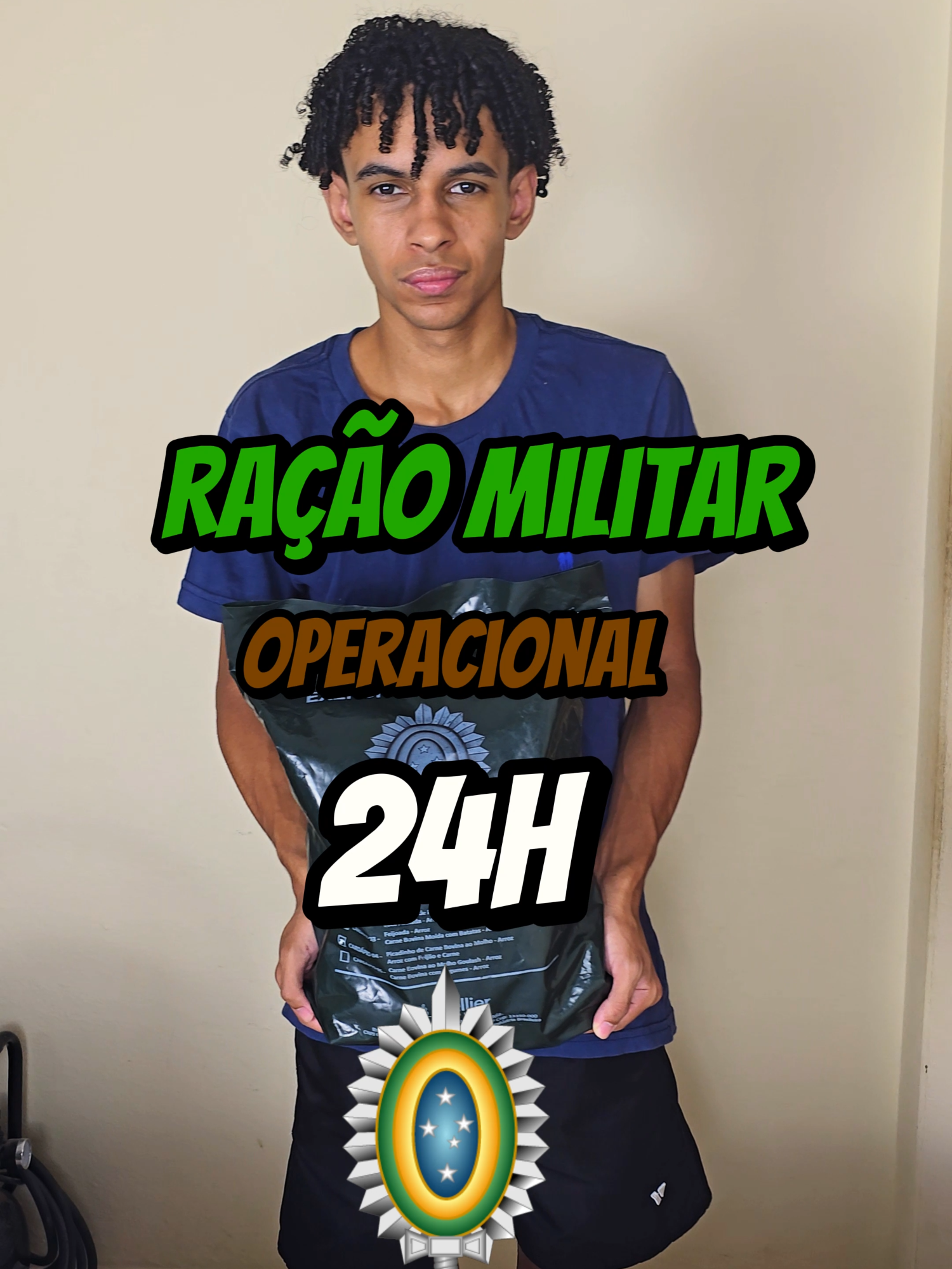 Comprei Ração Militar Operacional do Exército Brasileiro!!! #exercitobrasileiro🇧🇷 #ração #brasil #asmr #satisfatorio 