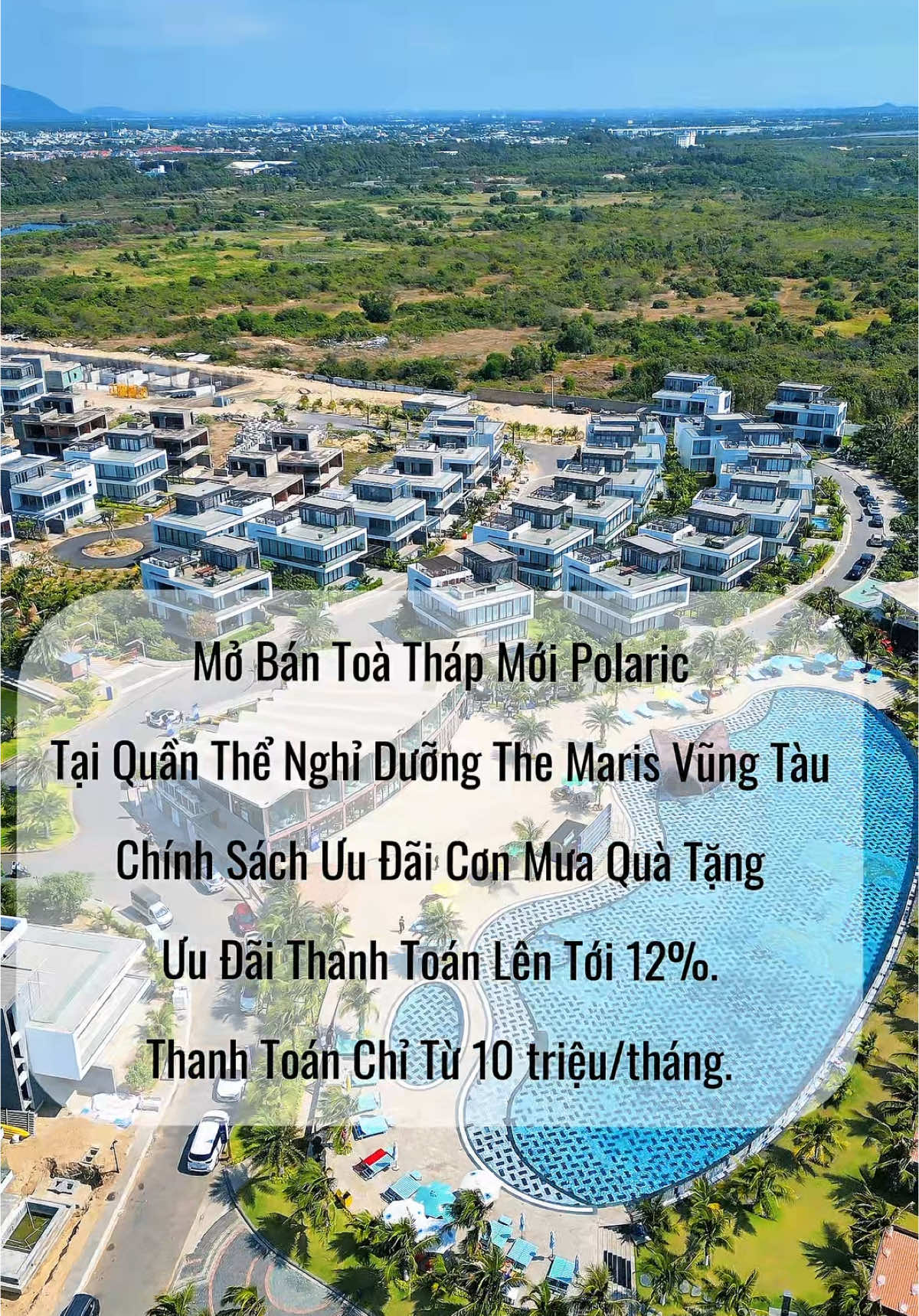 Mở bán tòa tháp mới Polaric tại dự án The Maris Vũng Tàu.