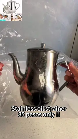 Oil Strainer Pot. Super Useful para sa mga wais na nanay Check out now 🥰 #OilStrainer #Oilstrainerpot #strainerpot #useoilstrainer #useoilstrainerpot #foryou #fyp #KitchenHacks #kitchengadgets #kitchen #kitchenfinds#fyp 