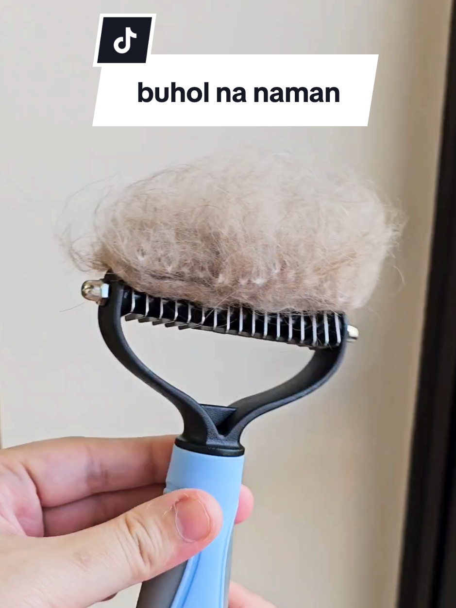 buti na lang may gantong pet detangler brush / comb para sa mga alaga natin #petdetangling #petdetangler #petcomb #combforpet #petdemattingcomb #petdetanglercomb #demattingcomb #demattingbrush #petbrush #pethairbrush 