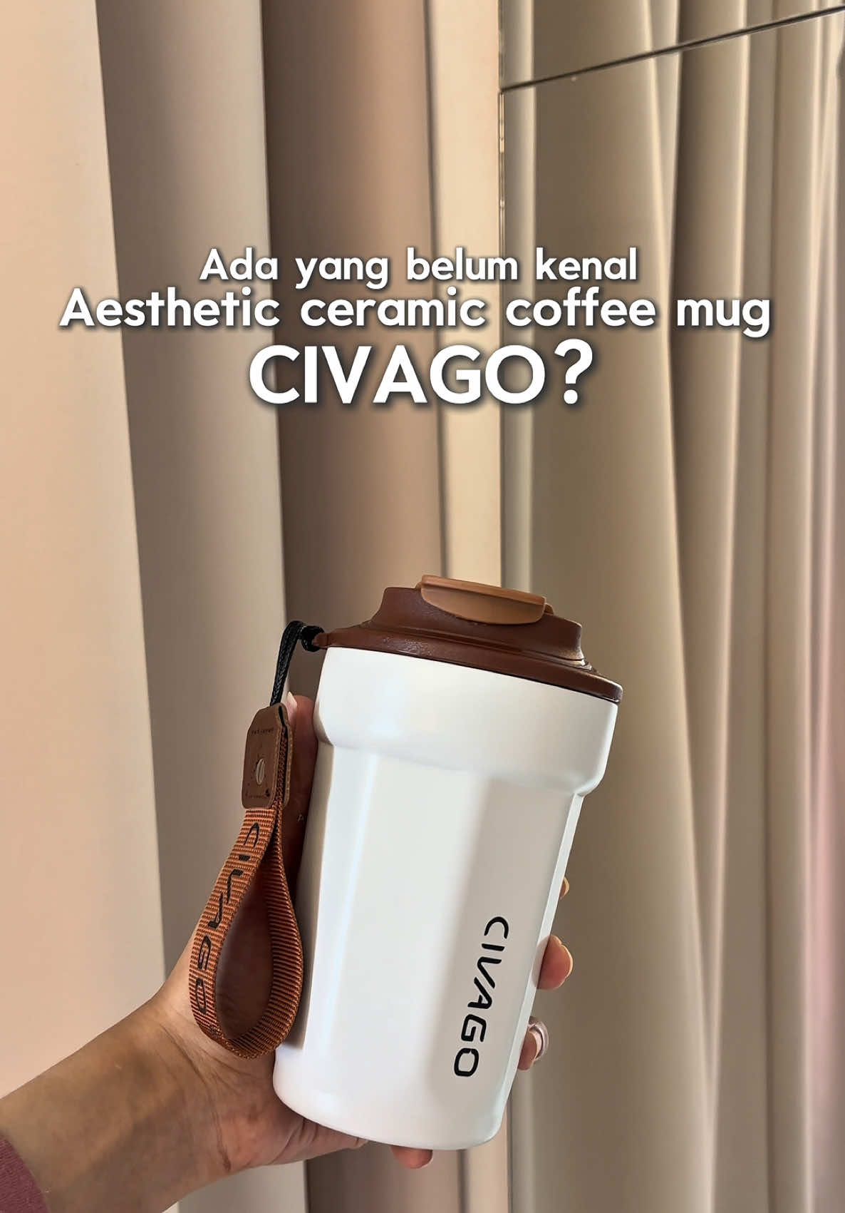 Bingung banget milih warnanya, karena bagus2 semua 🥹🫵🏻 Luarnya juga angi gores, jadi bisa tahan lama deh🫶 #tumblraesthetic #coffeemug #civagotumbler #civago #civagocoffeemug 