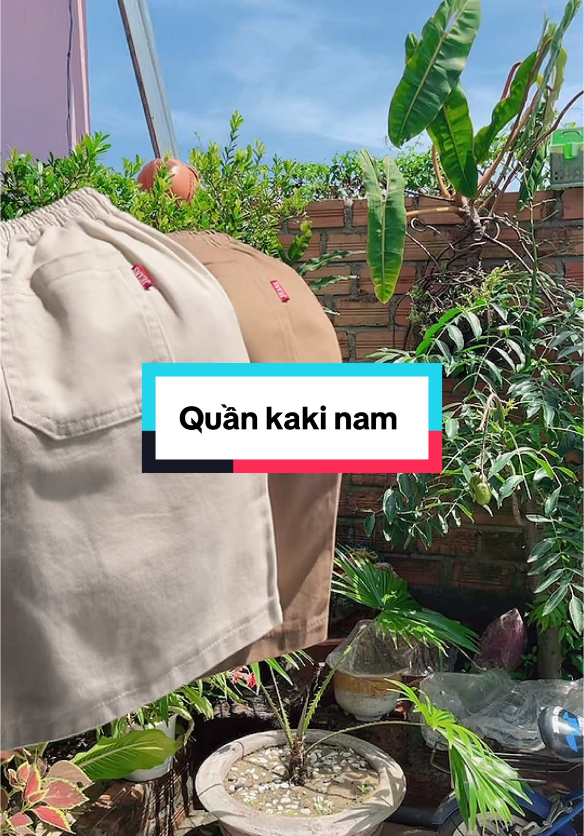 Quần kaki nam #xuhuong #tranbichthuy #tiepthilienket 