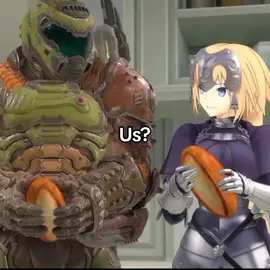 Me n who Credit:Mirabue (on yt) #fate #fateseries #jeannedarc #doom #us? #relateable 