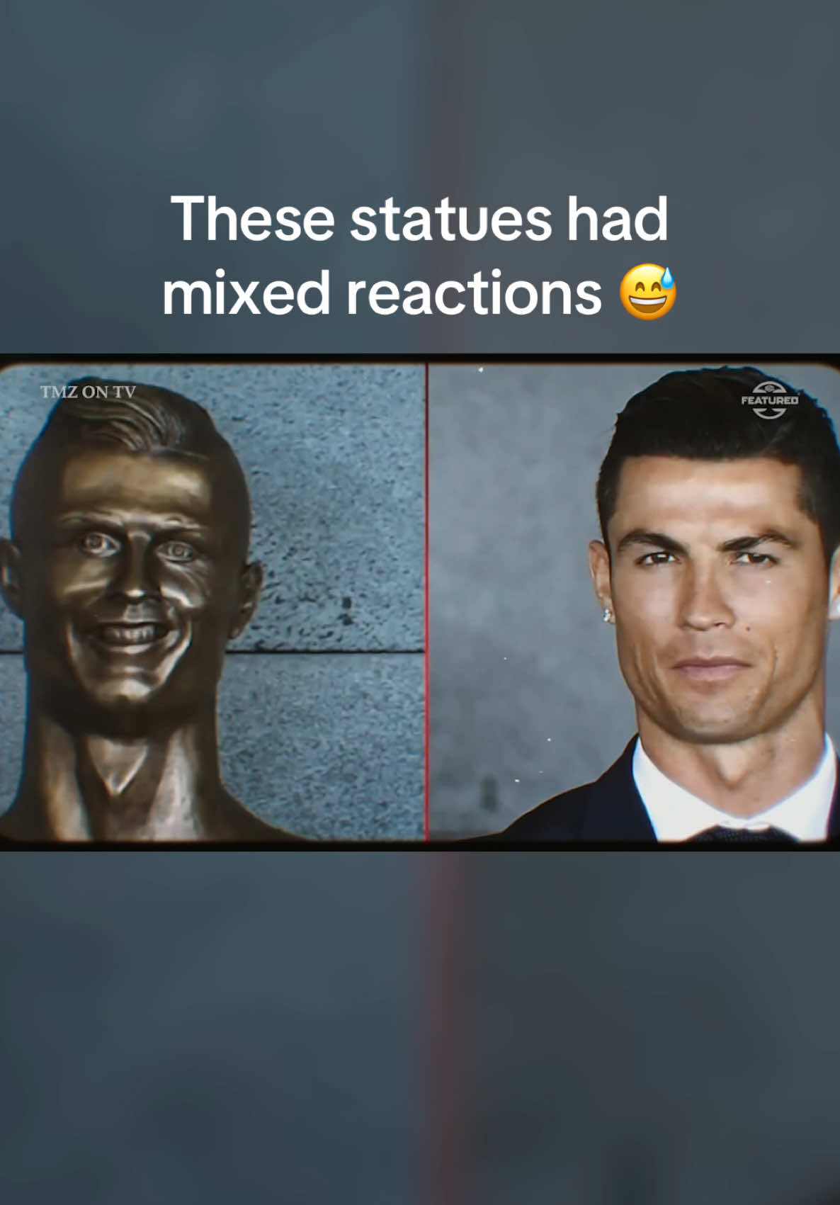 What are your thoughts on these statues? 👀 #CristianoRonaldo #DwyaneWade 