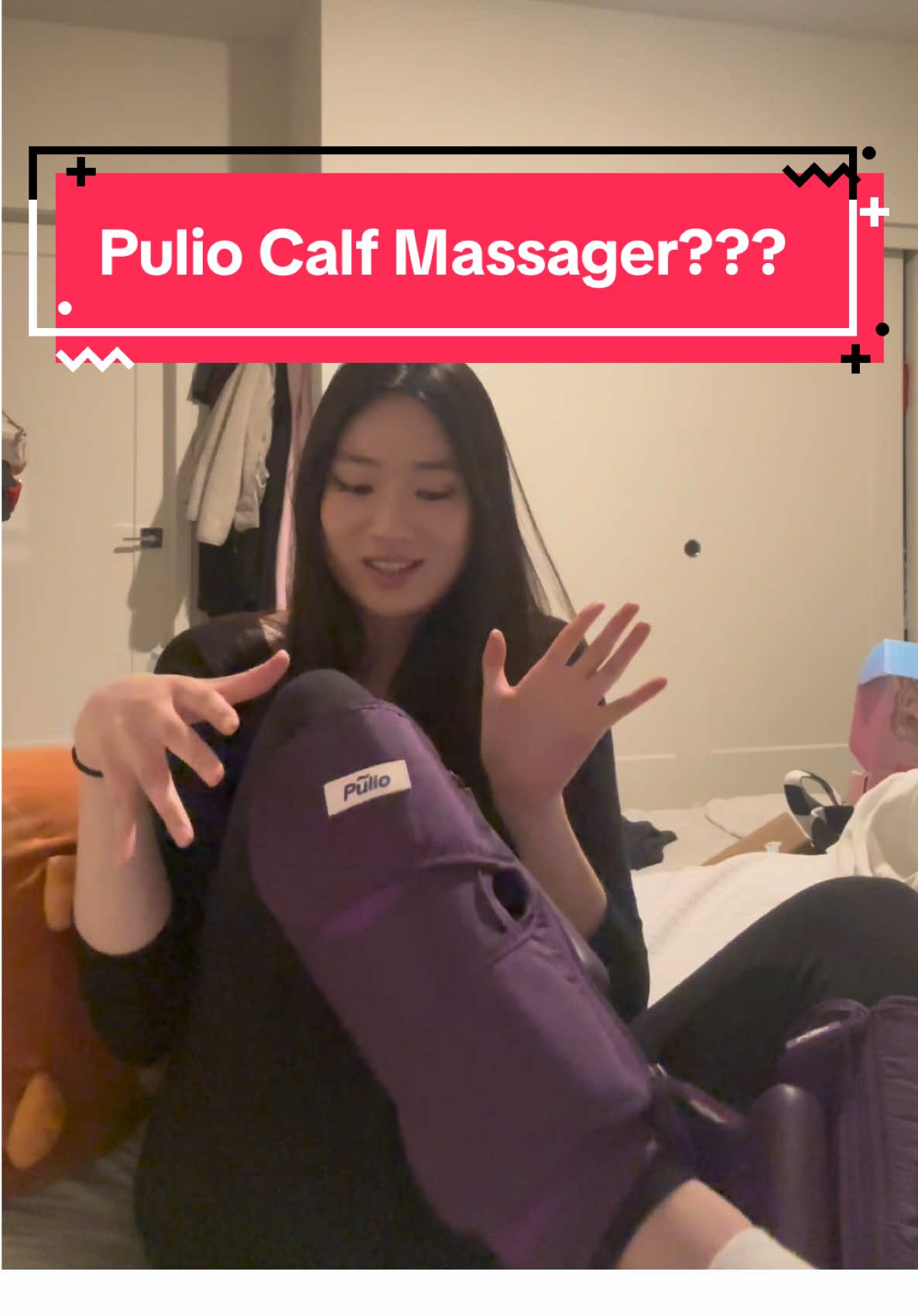 Would you try this Korean calf massager from @pulio.us?? #pulio #calfmassage #massage #relax #PR #SelfCare #simpleandeasy #effortless #snowboardseason #athleterecovery #sorecalves #calfslimming #koreanmassage #kbeauty 