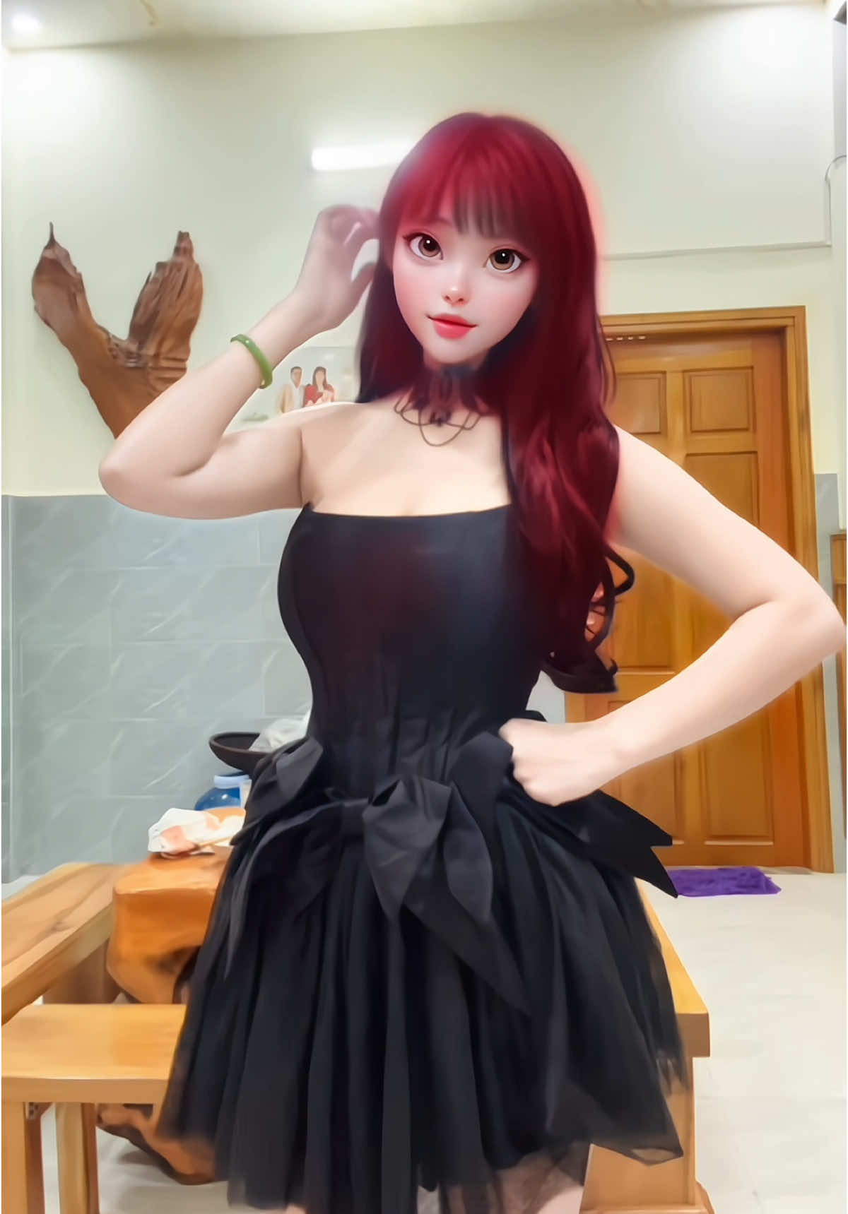 Váy xinh#xuhuong #xuhuongtiktok #moingaymotoutfit #review #vayxinh #chanvay #vayhottrend #macdepmoingay 