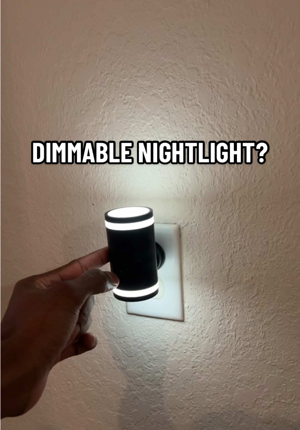 Dimmable Noghtlight? #homedecor #nightlight #dark 