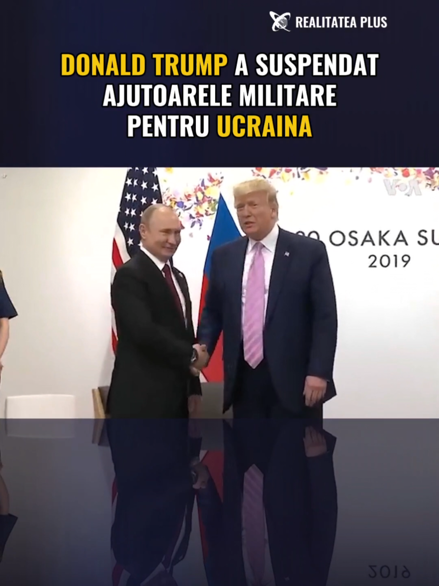 Donald Trump a sistat ajutoarele militare către Ucraina! „Oprim ajutoarele și le revizuim pentru a ne asigura că acestea chiar contribuie la o soluție!”, au transmis oficialii de la Casa Albă. „Zelenski nu va fi prin preajmă multă vreme, dacă continuă să facă aceleași greșeli”, a declarat Donald Trump într-un discurs exploziv în fața Congresului Statelor Unite ale Americii. Președintele SUA a precizat că s-au trimis destui bani către Ucraina, în timp ce țara sa nu a primit nimic în schimb. Mai mult, a spus Trump, America trebuie să se preocupe mai multe de „bandele de migranți violatori” în loc de Putin. De asemenea, a transmis că el este „singurul președinte care nu a dat niciun teritoriu ucrainean Rusiei lui Putin”. #stiri #romania #realitateaplus 