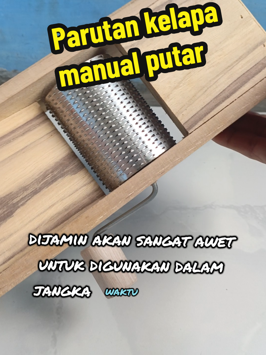Parutan kelapa manual #parutankelapa #parutankelapaputar #parutanserbaguna #fypage 