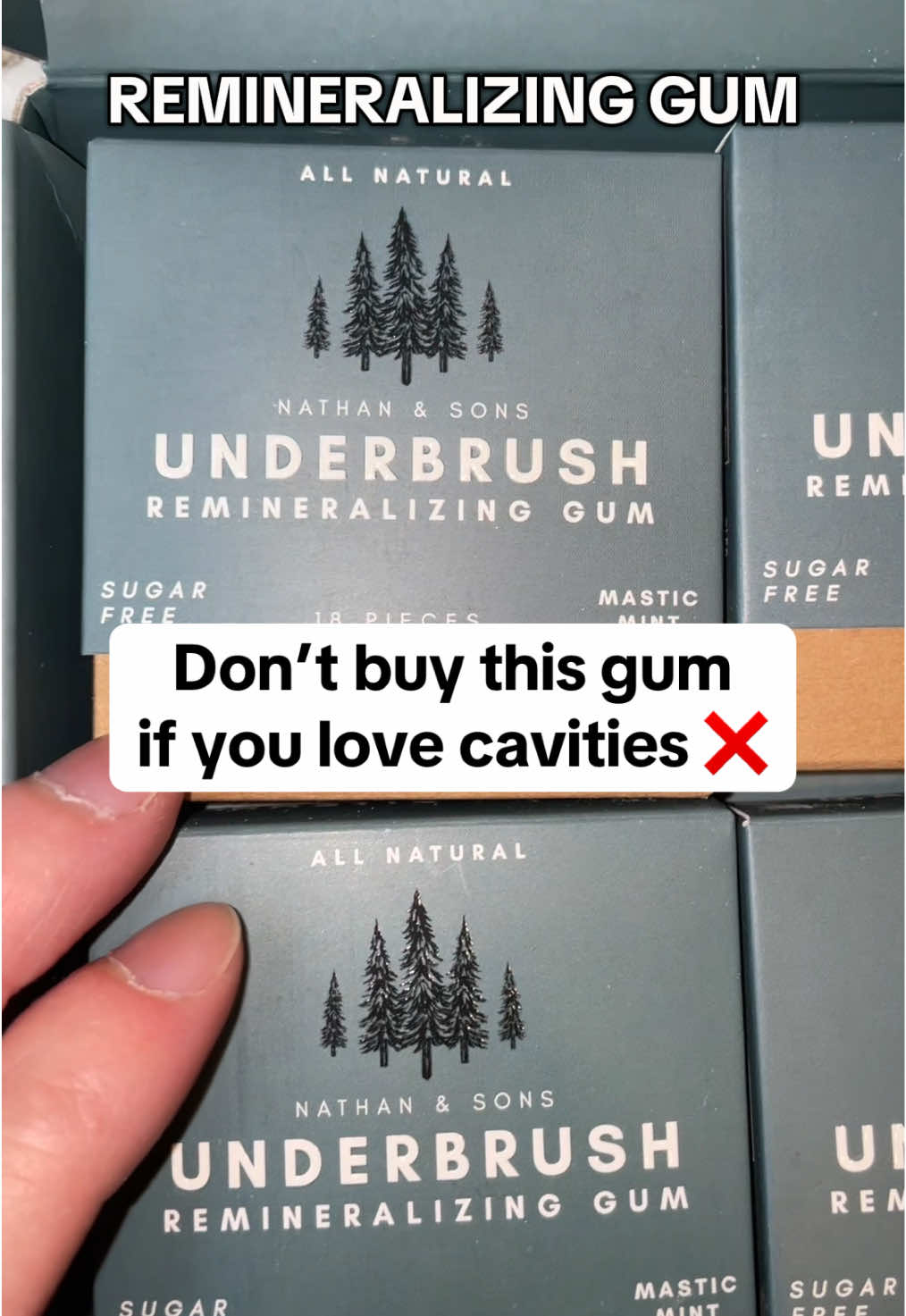 Grab this bestselling Remineralizing Gum by Underbrush on a massive savings right now! #remineralizinggum #underbrushgum #TTSLevelUp #ttsdelightnow #GiftGuide #TikTokShopCreatorPicks #SpringintoHealth #TikTokShopRestock #seasonalgems #TikTokShopSpringGlowUp #lovelanguage #TikTokShopLoveAtFirstFind #SuperBrandDay   #MySuperMoment #TTShome 